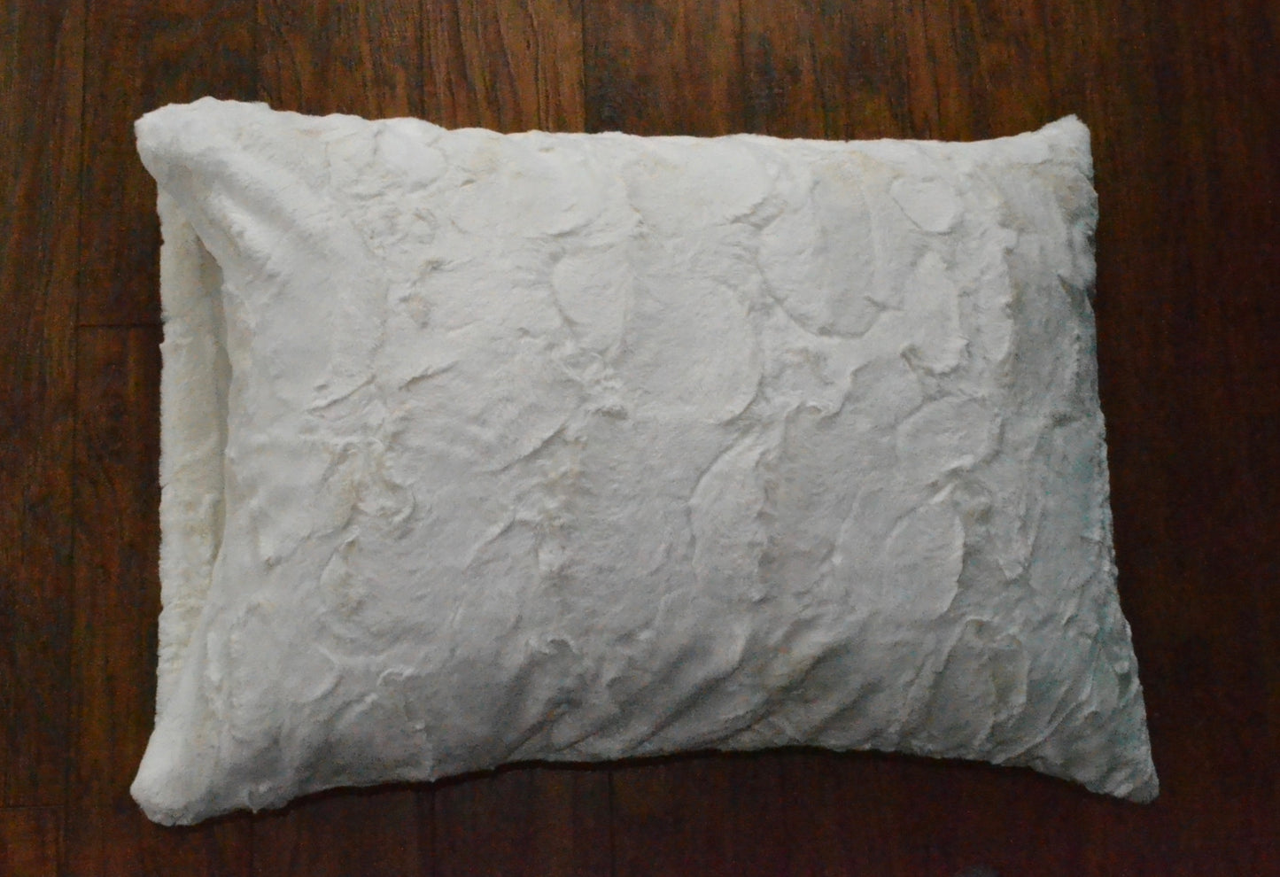 Ivory hide luxe minky pillowcase
