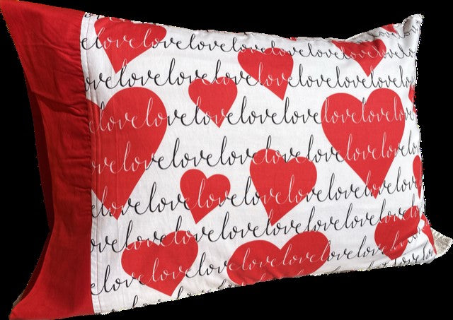 Valentine's Cotton Pillowcase