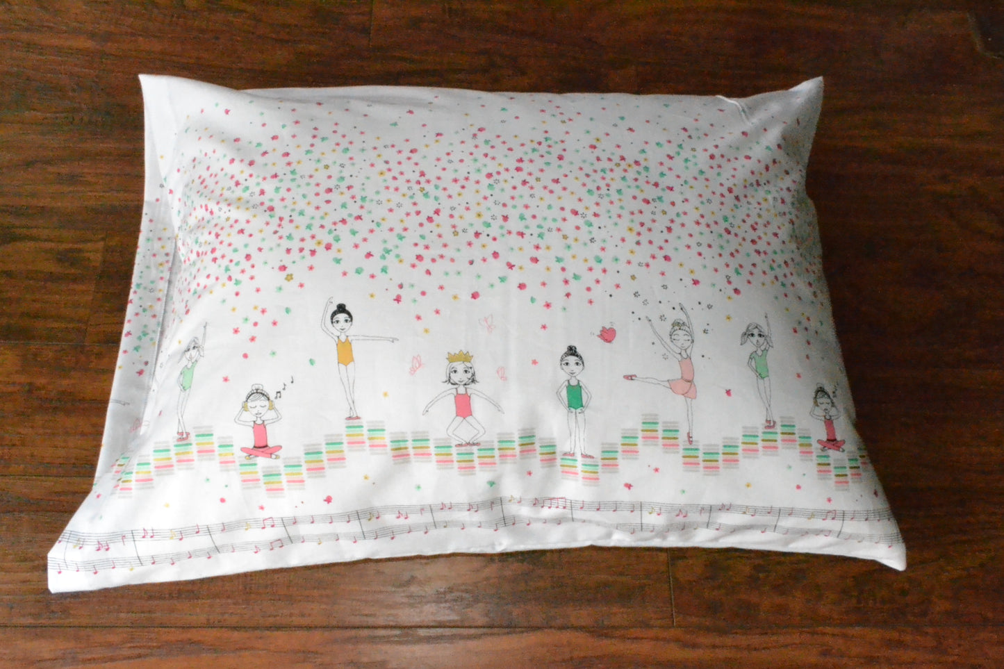 Ballerina cotton pillowcase